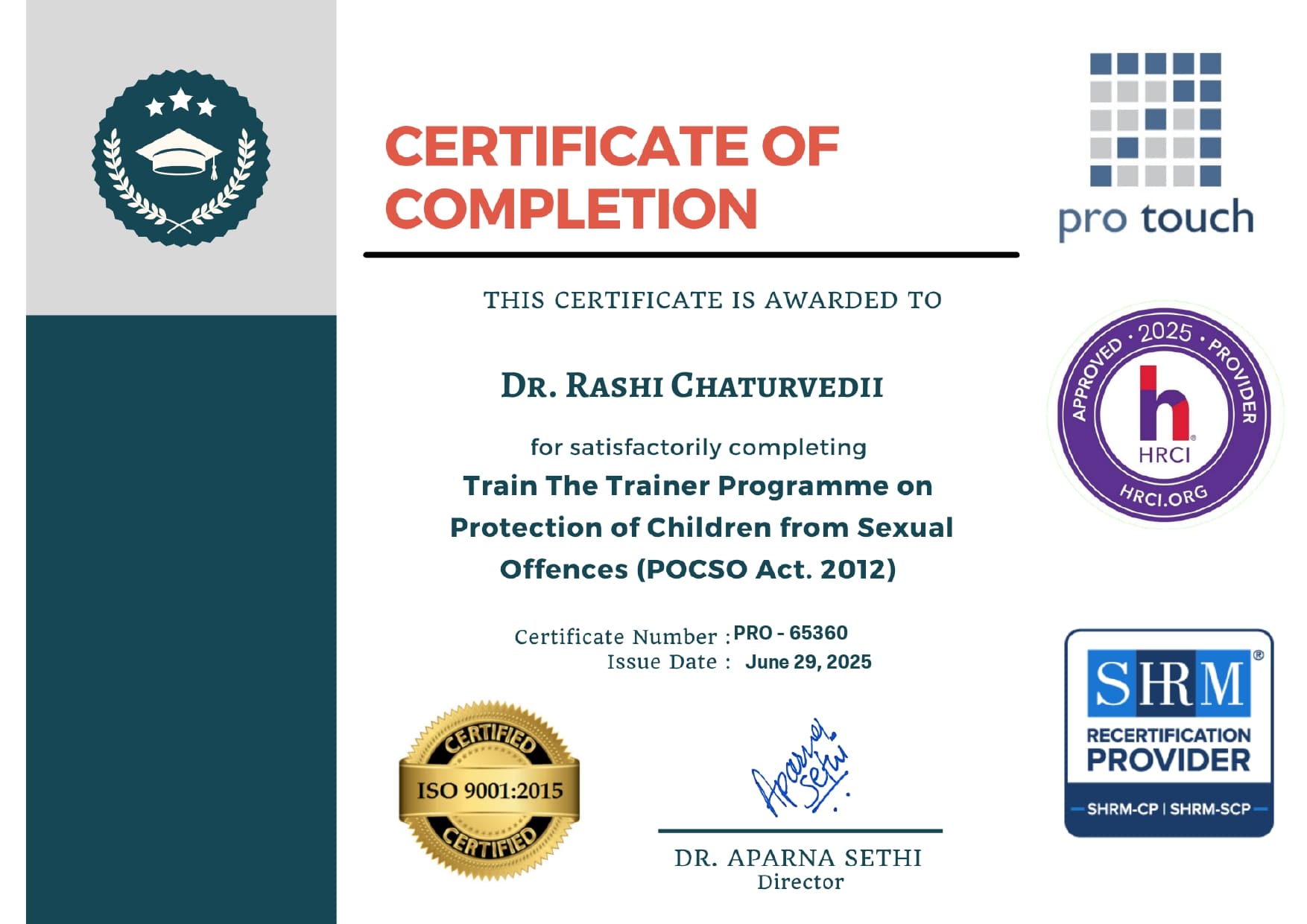 POCSO PROTOUCH